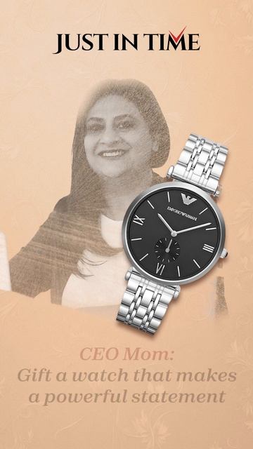 Celebrate Mom's many roles with a watch that symbolizes her strength, resilience, and endless love