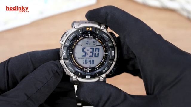HANDS-ON: Casio Protrek Solar PRG-340T-7ER смотреть онлайн