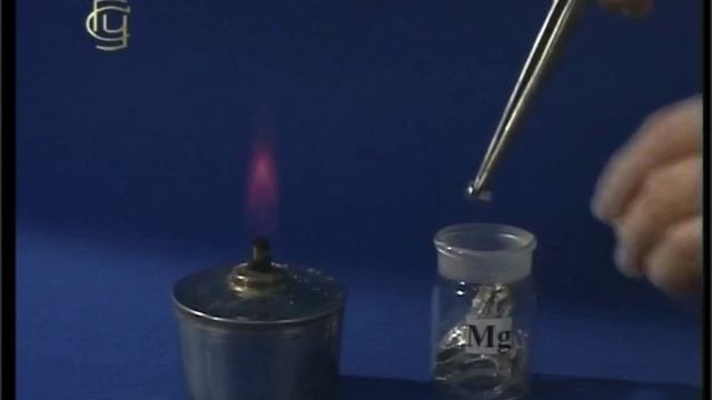 Горение магния на воздухе смотреть онлайн