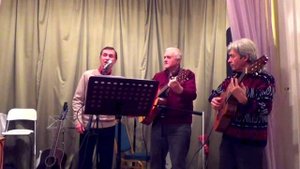 КОНДИЦИОНЕР-шуточную песню поют автор Анатолий Пережогин и Александр Алин(гитара) с уч. С.Красоткин