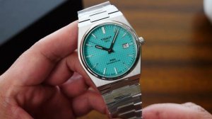 Tissot PRX Powermatic 80 - 40mm Light Green - Tiffany Blue? Unboxing