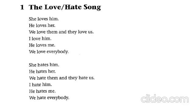 GrammarChants 4.1 The love hate song смотреть онлайн