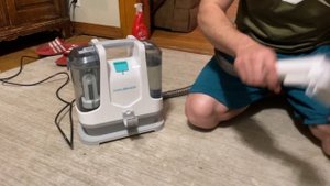 Tested and Tried! How Good is it?? - Haushof Carpet Spot Cleaner Review #cleaning #carpetcleaning