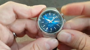 1975 Seiko Bell-Matic alarm vintage watch model 4006-6060