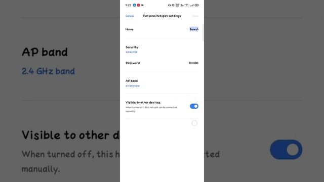 realme x7  /x7max 👉 personal hotspot enable