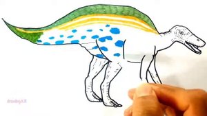 Anatotitan Dinosaur in Jurassic World Coloring Pages for Kids and Anatotitan for Kids D #part 128