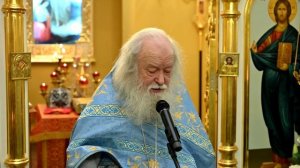 Протоиерей Валериан Кречетов. Проповедь 07.04.21. Благовещение Пресвятой Богородицы.