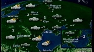 ТРК Петербург. 17.02.2004. Окончание блока Euronews и начало эфира