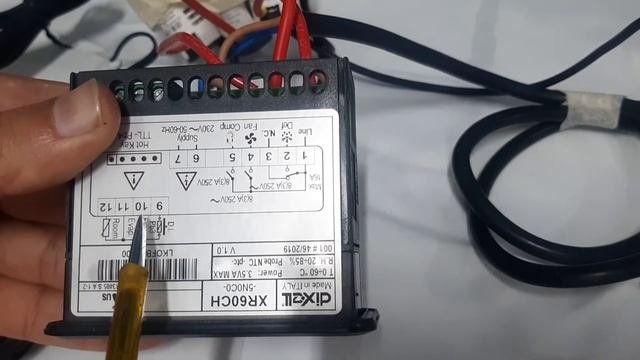 Dixell XR60CX Connection L Programming For Chiller And Freezer #refrigeracion