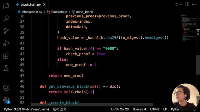 Build a Blockchain with Python & FastAPI смотреть онлайн