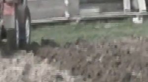 самодельный минитрактор, весенняя пахота2