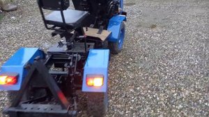 самодельный минитрактор с двигателем от оки