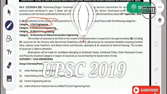 UPSC IES 2019 (UNION PUBLIC SERVICE COMMISION) APPLY NOW.. ALL B.TECH FULL SYLLABUS AND HOW TO APPL