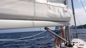 Постановка грота