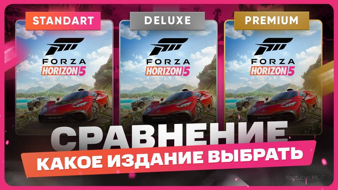 Какое издание Forza Horizon 5 выбрать и купить