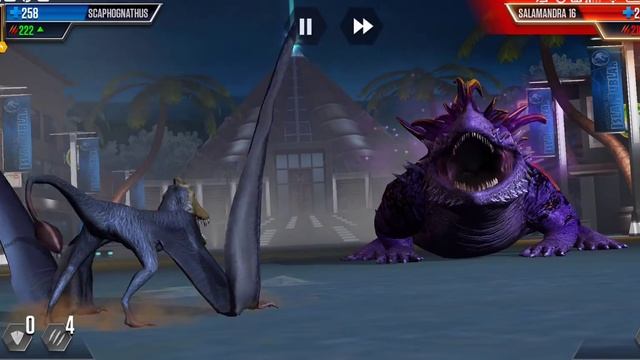 JURASSIC WORLD THE GAME "El salamandra 16" смотреть онлайн