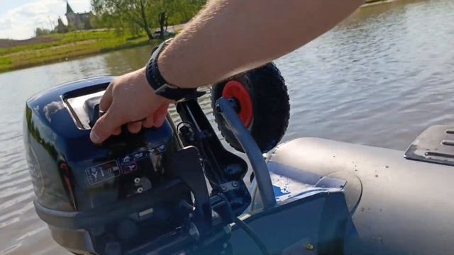 обкатка мотора Магнум про 9.9-15 и лодка Роджер 350.👍🔥 смотреть онлайн
