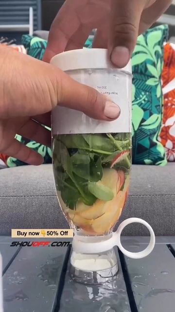 FRESH JUICE™ PORTABLE BLENDER                      #freshjuicerecipe #fruits #shakes