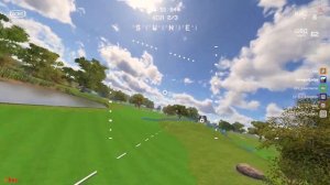 Полёт на FPV в симуляторе Liftoff после 20 часов налёта. Пульт TBS Tango 2
