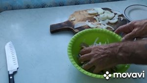 ... сагудай, сугудай, хе, в общем, салат из филе окуня.....  Ну очень вкусно🤭