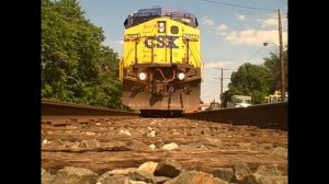 CSX Train Runs Over Camera In Fostoria