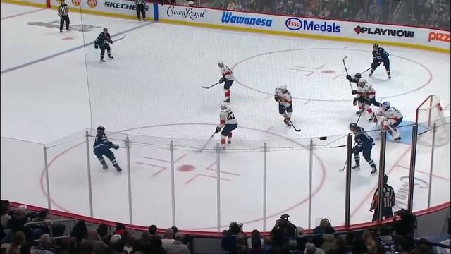 Jets' Mark Scheifele Wires Home Ninth Career Hat Trick vs. Panthers