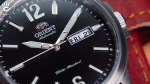 Review đồng hồ Orient RA-AA0C04B19B kim chỉ cùng cọc vạch số tạo hình dày dặn phủ dạ quang.