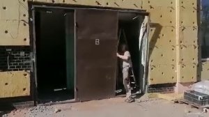 демонтаж металлической двери. супер лёгкий способ