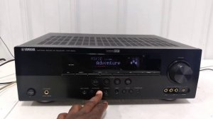Yamaha Receiver HTR-6240 Sound Test