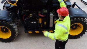 JCB HYDRADIG 110W demonstration at JCB ARENA part 1