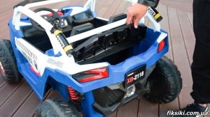 Детский электромобиль M 5743 EBLR-2 (24V) двухместный, с пультом - fiksiki.com.ua