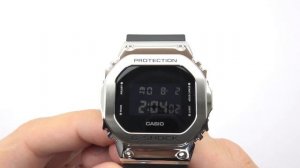 Casio G-Shock GM-5600-1ER Unboxing 4K