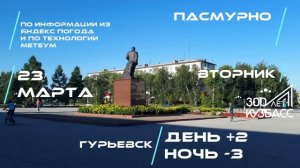 Погода в Кузбассе 23 Марта