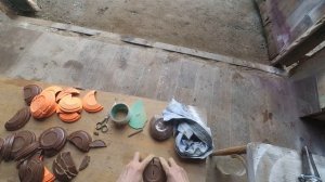 Тарелочки для стендовой стрельбы,своими руками,из мусора.