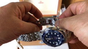 Omega Seamaster Diver 300m Co-Axial Master Chronometer 42mm Blue Dial