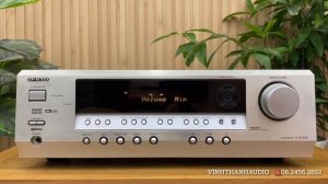 Đã bán-Onkyo TX-SR303E xuất Châu Âu 230V360W,cổng quang chơi nhạc youtube,FM full tần số☎️083456385