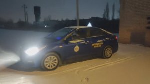 Как правильно парковаться в заснеженных условиях. Ошибки учеников, выполнение парковки. Продолжение