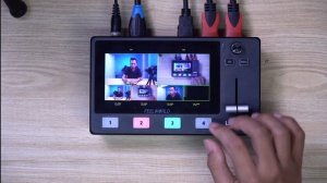 Cara Bikin Video Youtube Tanpa Editing ~ 4 Kamera Switcher HDMI Feelworld LIVEPRO L2 PLUS - Multica