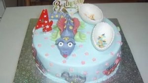 Торт Дино. Маринкины творинки. Всем МИРА и Добра!