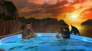 Клип на песню // я в джакузи это факт// Анюта Стрим//