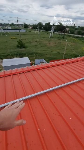 Сетевая солнечная электростанция 30 кВт для автосервиса.