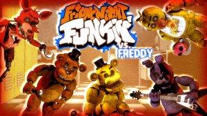 Хорошая музыка и немного поломанные механики 🦾 FNF - Vs. Five Nights at Freddy's MOD