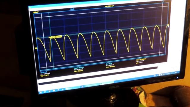 Замер мерцания светодиодной лампы солнечным элементом и осцилографом смотреть онлайн