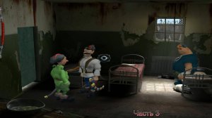 Петька и Василий Иванович 6: Новая реальность. Прохождение. Часть 3-я.  Спасение Гессера.