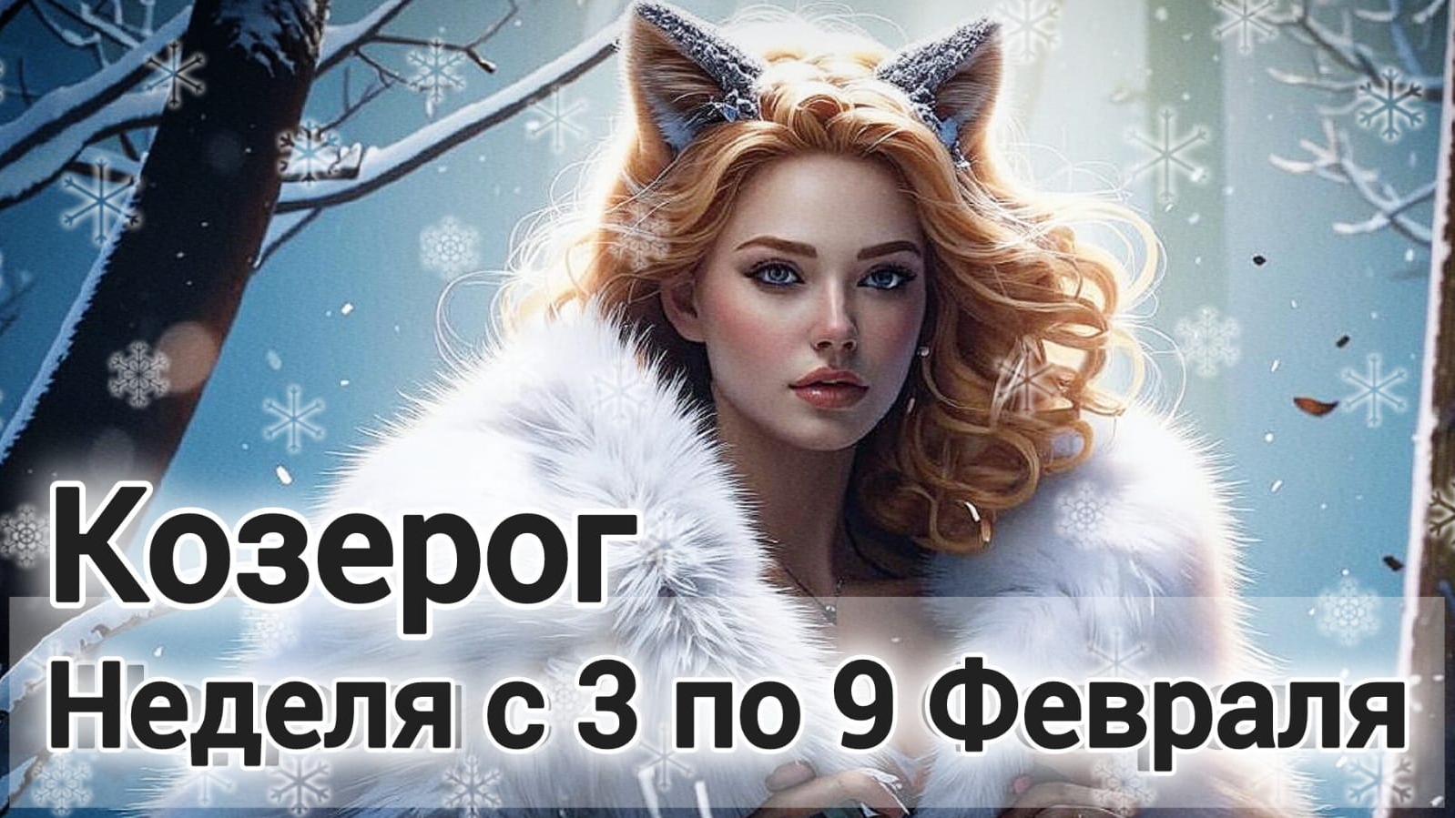 🛑 Козерог! Таро прогноз на неделю с 3 по 9 Февраля!