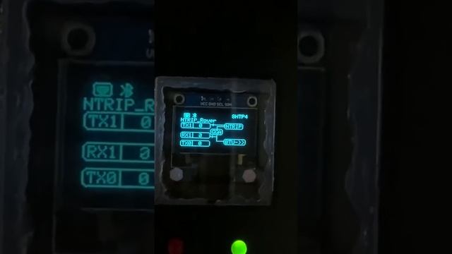 ESPrtk NTRIP base sending RTCM corrections to ZED-F9P RTK GPS receiver