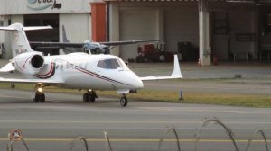 Plane Spotting Video | Embraer Phenom 300 and Bombardier Learjet 31 | Executive Aviation