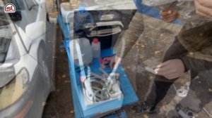 SL 055 — Установка для промывки радиатора печки и контура системы охлаждения автомобиля