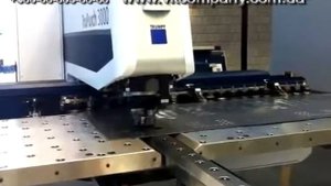 видео работы Trumpf TruPunch 3000  пресса с ЧПУ