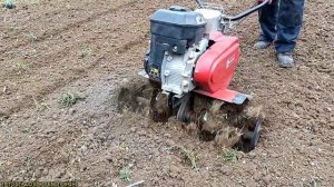 STAFOR briggs & stratton 800 series 205cc / Τρία στάδια φρεζαρίσματος σε  άσκαπτο κήπο